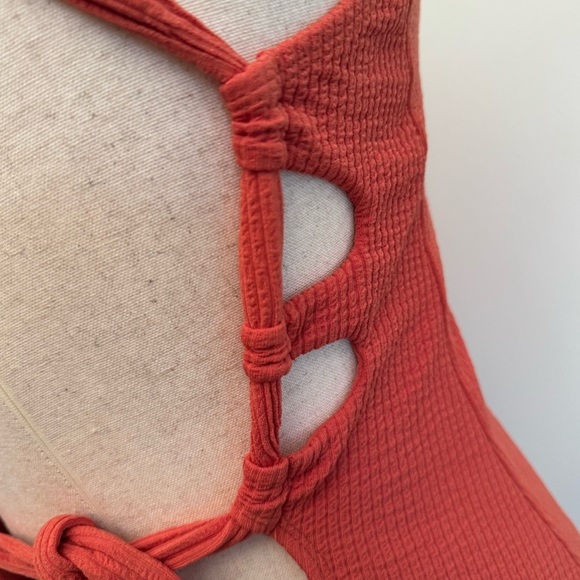 BECCA  Women Swim One Piece burnt orange size - Picture 6 of 11